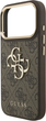 Панель Guess 4G Big 4G Classic Logo Big Strap Metal Buttons для Apple iPhone 17 Pro Brown (3666339488734) - зображення 6