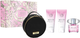 Zestaw damski Versace Bright Crystal Woda toaletowa 90 ml + Balsam do ciała 100 ml + Żel pod prysznic 100 ml + Torebka kosmetyczna (8011003902774) - obraz 1