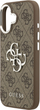 Панель Guess 4G Big 4G Classic Logo для Apple iPhone 17 Brown/Silver (3666339517915) - зображення 7