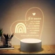 Акриловый LED ночник «Планер» USB, декоративная настольная лампа, подарок друзьям на День рождения и День Святого Валентина - изображение 6