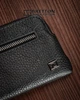 Мужской кожаный кошелек-ключница Bretton Black Edition, натуральная кожа, с молнией PR-240731-39340 черный - изображение 3
