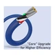 Кабель Baseus Crystal Shine Series Fast Charging Data Cable USB to iP 2.4A 1.2m Blue (CAJY000003) - изображение 5