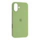 Чехол для iPhone 17 силиконовый Soft-touch Silicone Case Full Size (AA) Mint - изображение 1