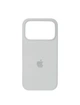 Чехол для iPhone 17 Pro силиконовый Soft-touch Silicone Case Full Size (AA) White - изображение 1