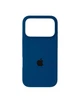 Чехол для iPhone 17 Pro Max силиконовый Soft-touch Silicone Case Full Size (AA) Deep Navy - изображение 1