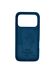 Чехол для iPhone 17 Pro Max силиконовый Soft-touch Silicone Case Full Size (AA) Deep Navy - изображение 2