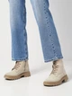 Женские зимние берцы замшевые высокие Ashoes 25 36 23.5 см Бежевые (ROZ6501004889) - изображение 2