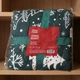 Мягкий теплый плед покрывало ARDESTO Christmas Flannel 160x200 см рождественский принт из 100% полиэстера плед для спальни детской и пикника Зеленый с рождественским принтом Елки - изображение 1