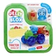 Детский сенсорный конструктор "Красный трактор" Jelly Blox 932945, 12 деталей - изображение 1