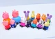 Набор Свинка Пеппа 14 фигурок семья Peppa Pig мама папа Джорж Сюзи друзья Пеппы - изображение 5