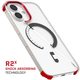 Etui Ghostek Covert MagSafe do Apple iPhone 17 Transparent (840235313885) - obraz 6