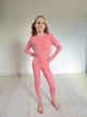 Термокомплект детский из шерсти мериноса 100% BabyKo Merino. Коралловый. Розмір 122\128 - изображение 2