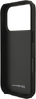 Etui plecki AMG Leather Debossed Lines Logo Case do Apple iPhone 17 Pro Max Black (AMHCP17XGSEBK) - obraz 7