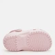 Детские кроксы-сабо для девочки Crocs Classic Clog 206990-6UR 27-28 Бежевые (1962655495114_0000000061377) - изображение 6