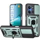 Протиударний чохол Armor Ring + захиcт камери для Xiaomi Redmi 15C та Poco C85 case Simon зелений - изображение 1