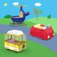 Игровой набор Peppa Pig Toys Peppa's Little Vehicle Set, Includes Helicopter F9423 - изображение 2