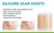 Силиконовый пластырь от рубцов и шрамов Silicone Scar Sheets - изображение 13