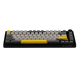 Механічна клавіатура AJAZZ AK820 Grey-Yellow RGB Підсвічування З Підтримкою HOT-SWAP Moon Yellow Switch - зображення 3