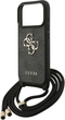 Панель Guess 4G Big Logo Cord Stap Crossbody для Apple iPhone 17 Pro Black (3666339526757) - зображення 5