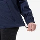 Дитяча куртка QUECHUA SH100 Warm 3 в 1 водонепроникна синя - 141-148 см - изображение 7