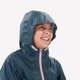 Куртка дитяча QUECHUA MH100 для туризму, темно-синя - 131-140 см - зображення 5