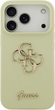 Панель Guess Silicone Big 4G Script для Apple iPhone 17 Pro Max Khaki (3666339522582) - зображення 3