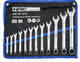 Zestaw kluczy płasko-oczkowych Nac 12 szt  6 - 22 mm + etui (NAC SP-12-S) - obraz 1