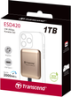 SSD диск Transcend ESD420 1TB USB Type-C 3D NAND TLC Gold (TS1TESD420G) - зображення 14