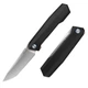 Ніж складаний туристичний Ruike P166-AB, (9.2 см) 14C28N / Aluminum чорний - зображення 1