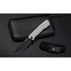 Нож складной туристический Ruike P166-AК, (9.2 см) 14C28N / Aluminum серый - изображение 9