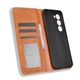 Чехол-книжка Deexe Retro Style для TECNO Spark 40 Pro Plus - Brown - изображение 5
