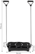 Вібраційна платформа ModernHome by Multistore з еспандерами та пультом GB-CF002S (5905817008032)  - зображення 12
