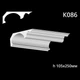 Карниз гипсовый К086 (1456034272) - изображение 2