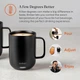 Умная термокружка Ember Temperature Control Mug2, 414 мл с контролем температуры с подогревом - изображение 5