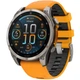 Смарт-часы Garmin Fenix 8 47mm AMOLED Sapphire Graphite DLC Titanium with Spark Orange Silicone (010-02904-19) - изображение 1