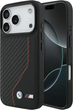 Etui plecki BMW M Carbon Line & Logo MagSafe do Apple iPhone 17 Pro Red (BMHMP17L25PCCSCKR) - obraz 1