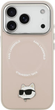 Etui Karl Lagerfeld Choupette Pin MagSafe do Apple iPhone 17 Pro Max Pink (3666339495954) - obraz 4
