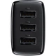 Зарядное устройство Baseus Compact Charger 3U Black (CCXJ020101) - изображение 3