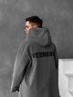 Дождевик Черный Мужской Однотонная Куртка С Принтом Vet L-XL (369550) - изображение 2