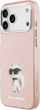Etui Karl Lagerfeld IML Aquarelle Choupette MagSafe do Apple iPhone 17 Pro Pink (3666339531034) - obraz 2