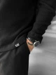 Свитер Черный Вязаный Однотонная Базовая Кофта M (369612) - изображение 3