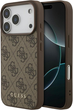 Панель Guess 4G Classic Case для iPhone 17 Pro Brown (3666339556167) - зображення 1