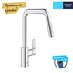 Змішувач для кухні з висувним виливом Grohe QuickFix Start 30631000 - изображение 3