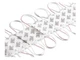 Светодиодный модуль с линзой SMD2835 2 LED 12В 0.44Вт IP65 6500К холодный белый - изображение 4