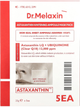 Zestaw maseczek do twarzy Dr.Melaxin Astaxanthin Whitening Ampoule w płacie 5x25 g (8809886482755) - obraz 1