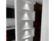 LED світильник 12В 2Вт 6500К кабель 1.5 м MINI AMP 53х53 мм квадратний - зображення 3