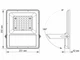 Прожектор светодиодный Videx VL-FSO-1005 с солнечной панелью 96 W 2800 Lm 5000 K - изображение 5