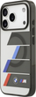 Панель BMW M IML Metal Buttons Tricolor Lines MagSafe для Apple iPhone 17 Pro Gray (BMHMP17L25HTTRIA) - зображення 4