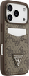 Панель Guess 4G Double Card Triangle для iPhone 17 Pro Brown (3666339552602) - зображення 4