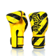 Рукавички боксерські з бинтами Fairtex BGV14Y 12 унцій, жовто-чорні - изображение 3